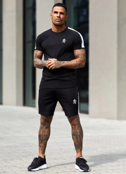 T-Shirts<Gym King Core Plus Poly Tee Black