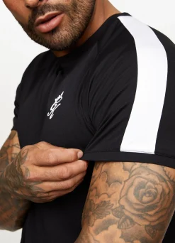 Twin Sets<Gym King Core Plus Poly Tee Black