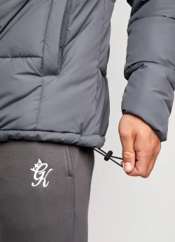 Outerwear<Gym King Core Tech Puffer Jacket Grey