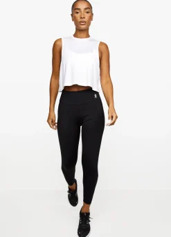 Gymwear<Gym King Crop Vest Bright White