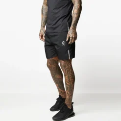 Gymwear<Gym King Debossed Victory Short 6.5" Black