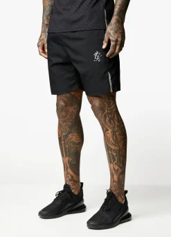 Gymwear<Gym King Debossed Victory Short 6.5" Black