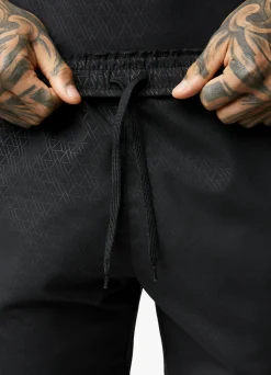 Gymwear<Gym King Debossed Victory Short 6.5" Black
