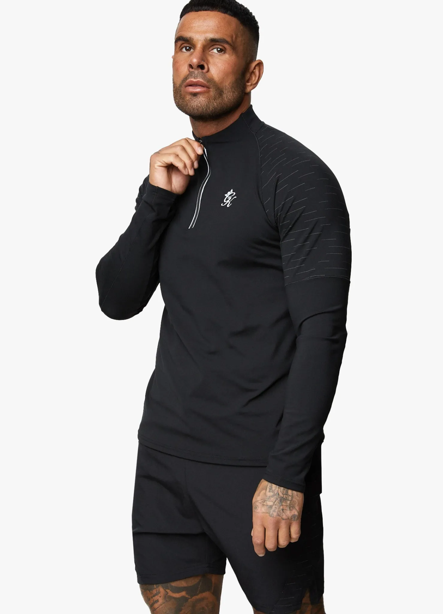 Gymwear<Gym King Deflect Funnel Black