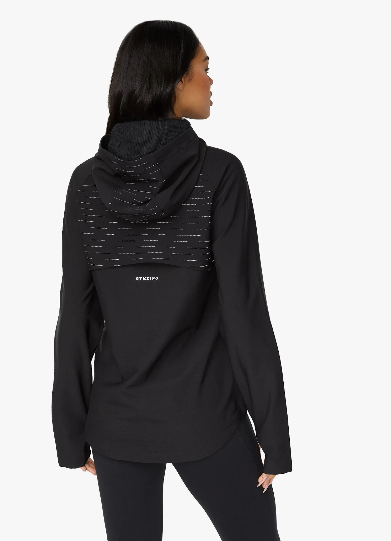 Gymwear<Gym King Deflect Overhead Jacket Black