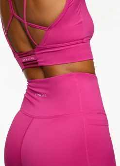 Gymwear<Gym King Dominate 5 Inch Short Fuschia