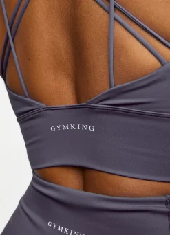 Gymwear<Gym King Dominate Sports Bra Deep Navy