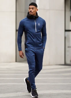 Tracksuit Tops<Gym King Endurance Full Zip Hood Navy/Black