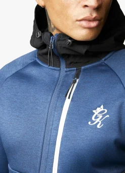 Tracksuit Tops<Gym King Endurance Full Zip Hood Navy/Black