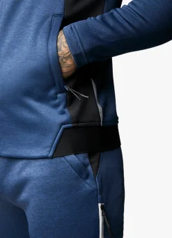 Tracksuit Tops<Gym King Endurance Full Zip Hood Navy/Black