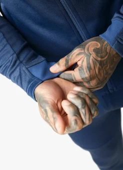 Tracksuits<Gym King Endurance Full Zip Tracksuit Navy/Black