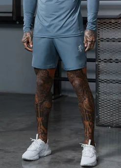 Shorts<Gym King Energy Short Petrol Blue