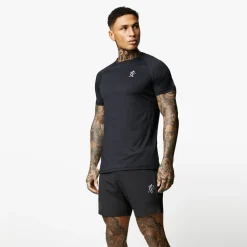 Gymwear<Gym King Energy Tee Black