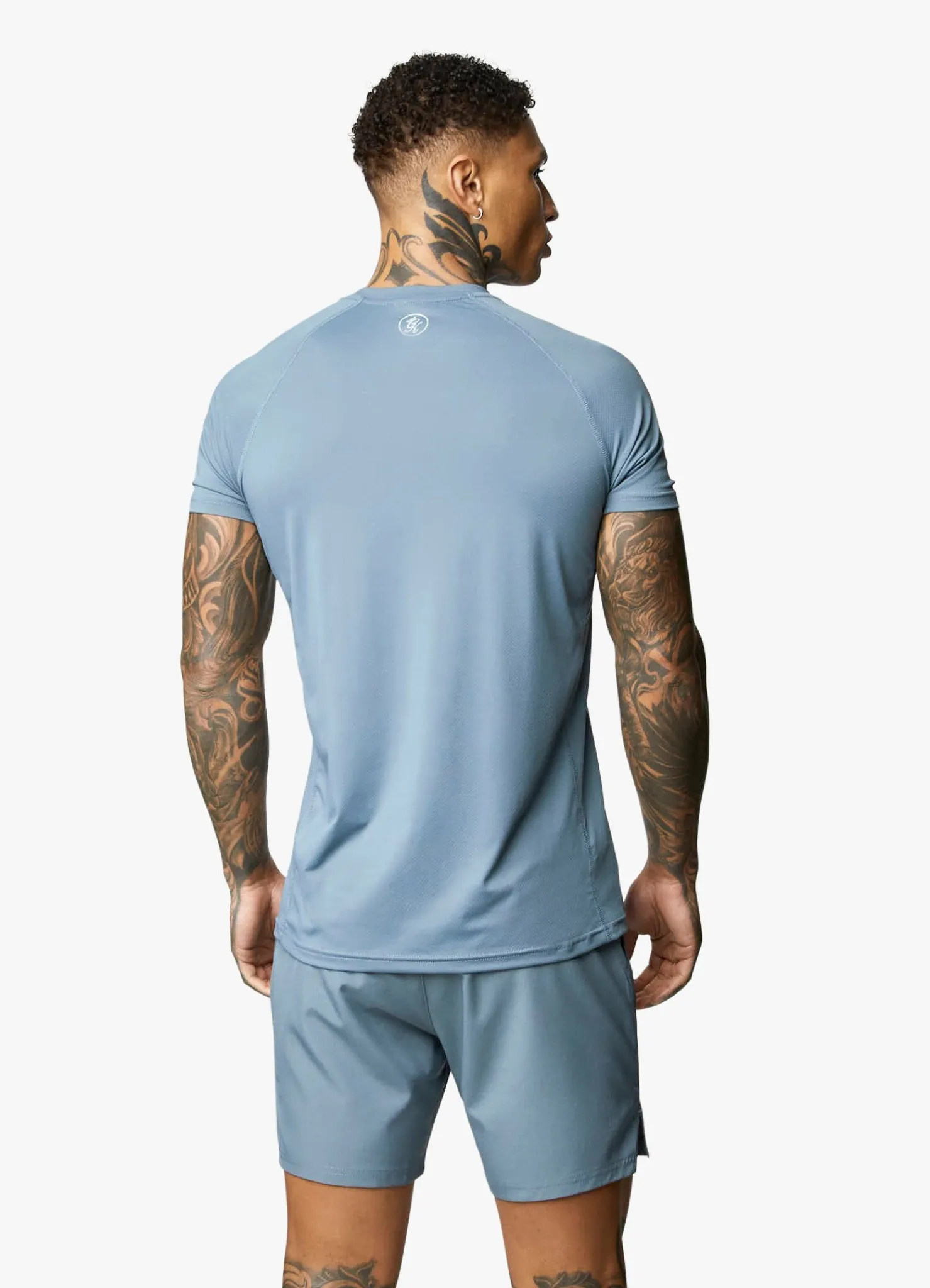 Gymwear<Gym King Energy Tee Petrol Blue