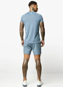 Gymwear<Gym King Energy Tee Petrol Blue