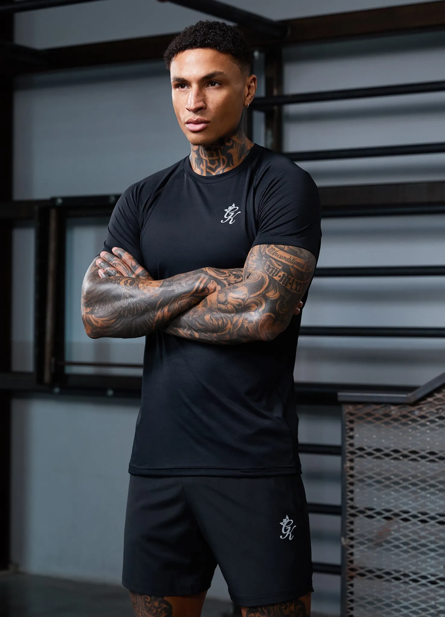 Gymwear<Gym King Energy Tee Black