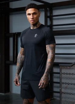 Gymwear<Gym King Energy Tee Black