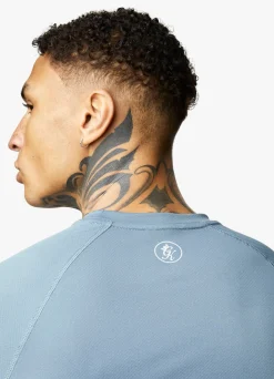 T-Shirts<Gym King Energy Tee Petrol Blue
