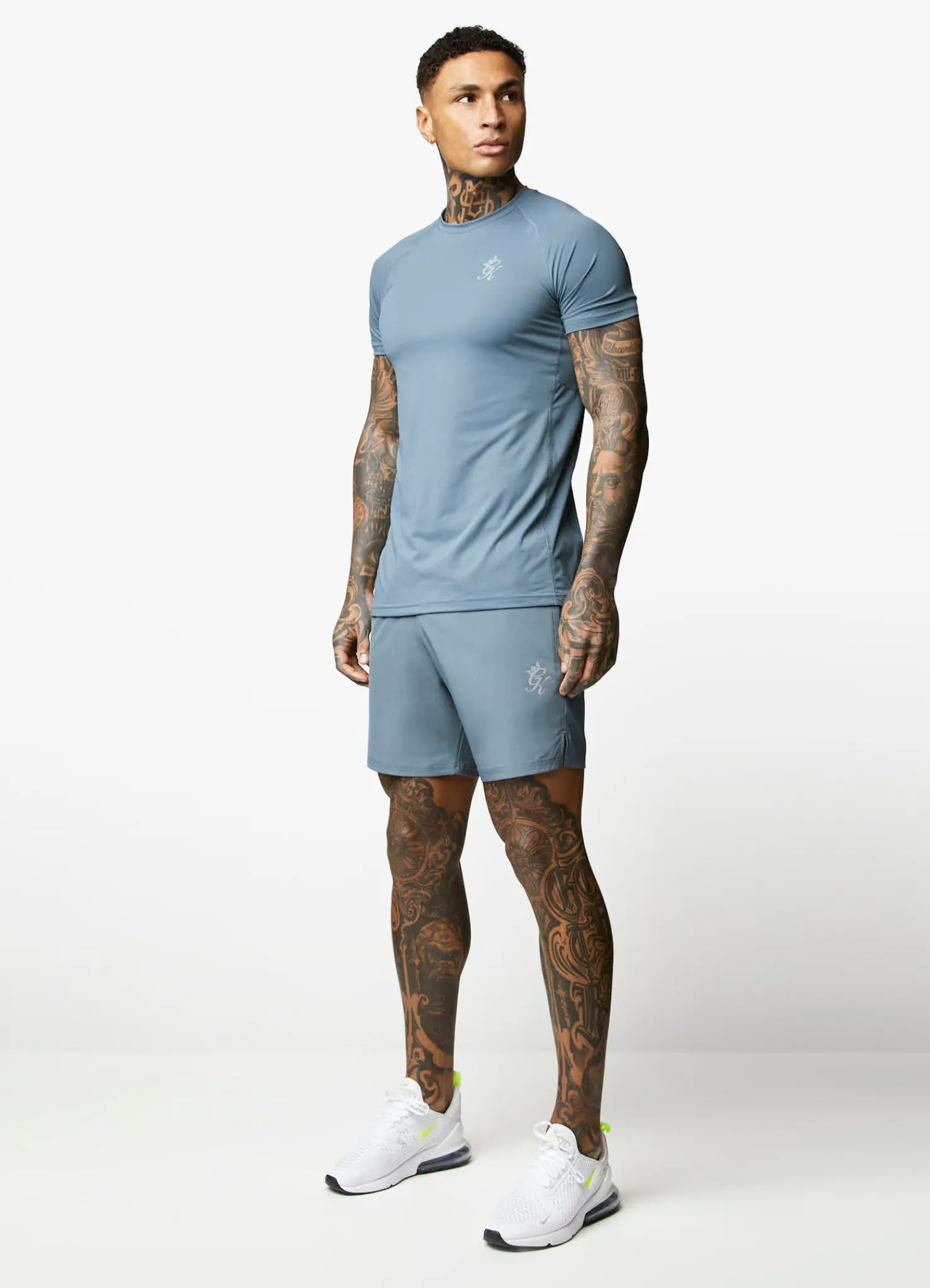 Gymwear<Gym King Energy Tee Petrol Blue