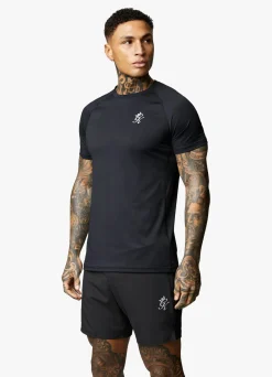 Gymwear<Gym King Energy Tee Black