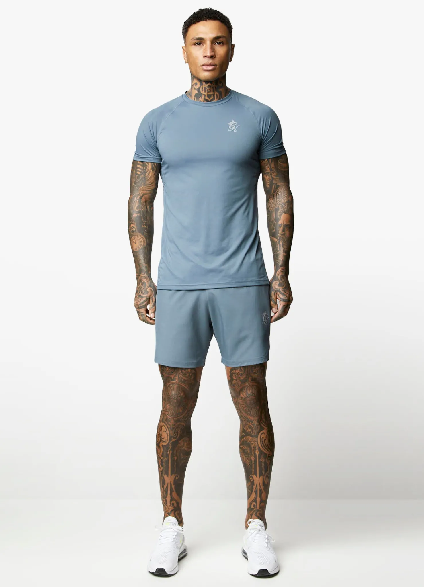 T-Shirts<Gym King Energy Tee Petrol Blue