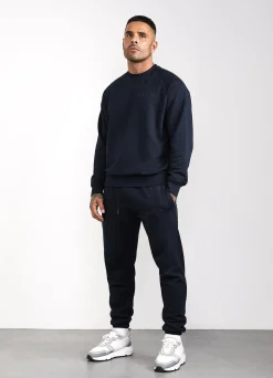 Sweatshirts & Hoodies<Gym King Est. Legacy Crew Navy