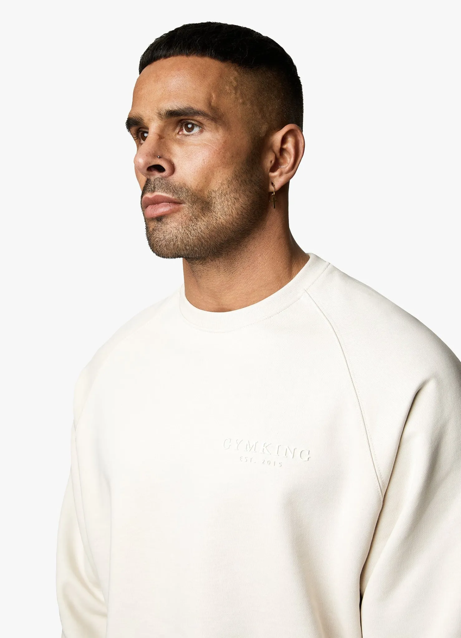 Sweatshirts & Hoodies<Gym King Est. Legacy Crew Sand