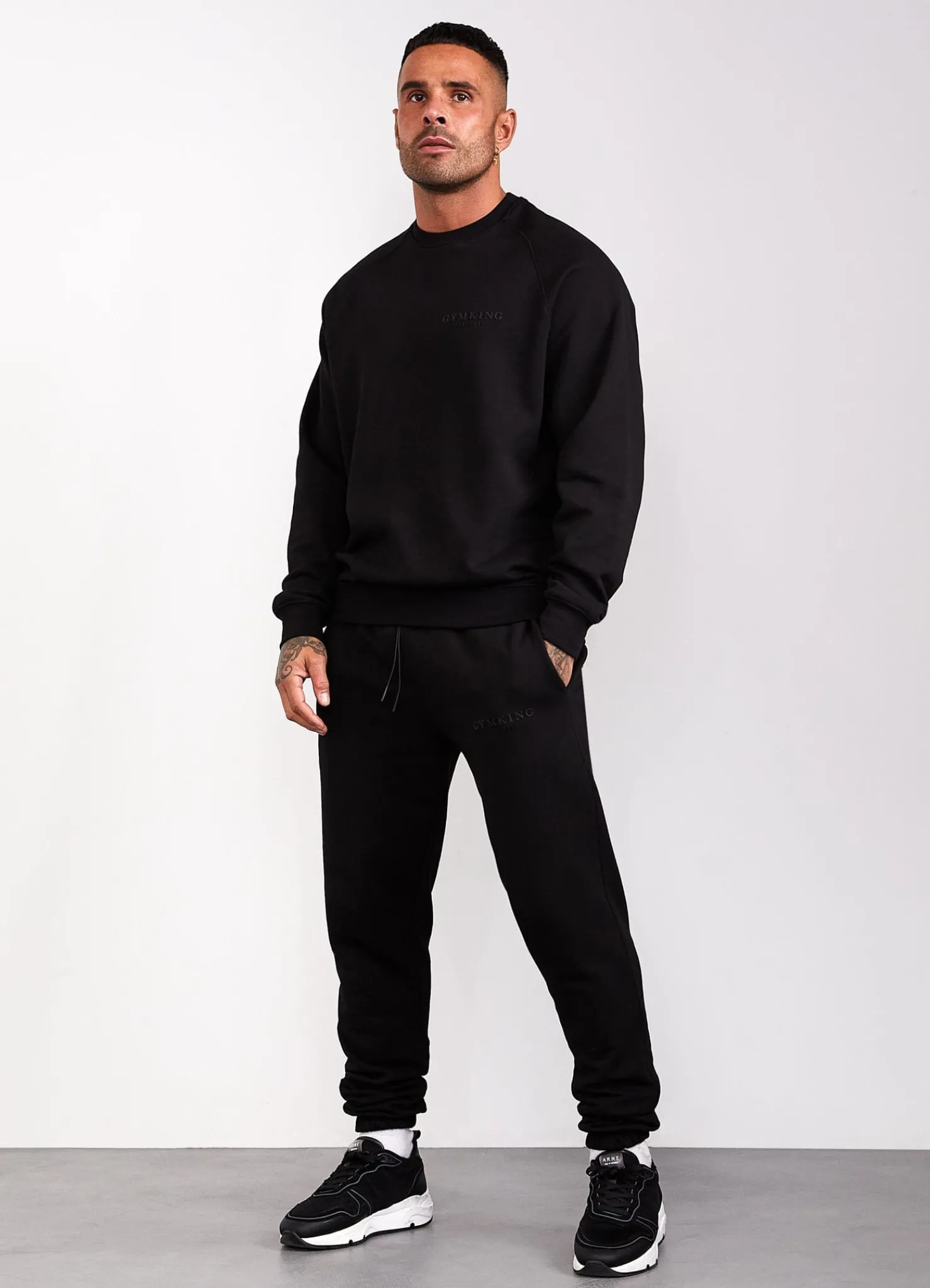 Tracksuit Bottoms<Gym King Est. Legacy Jogger Black