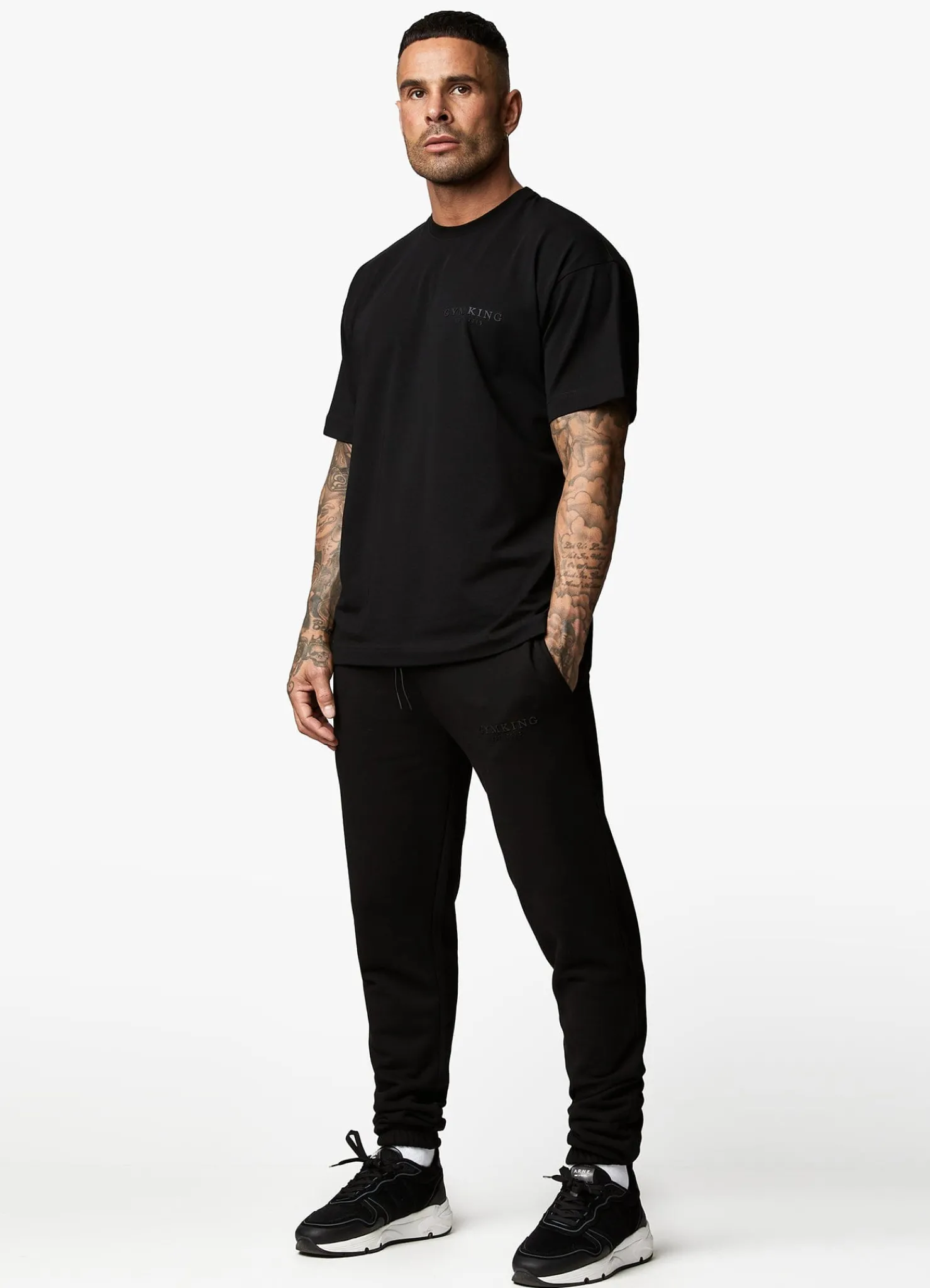 Tracksuit Bottoms<Gym King Est. Legacy Jogger Black