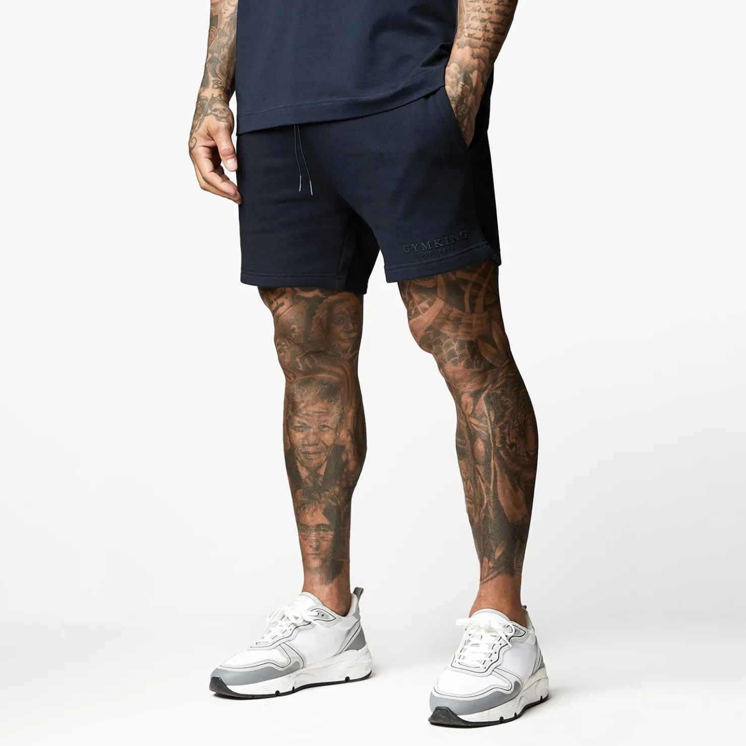 Twin Sets<Gym King Est. Legacy Short Navy
