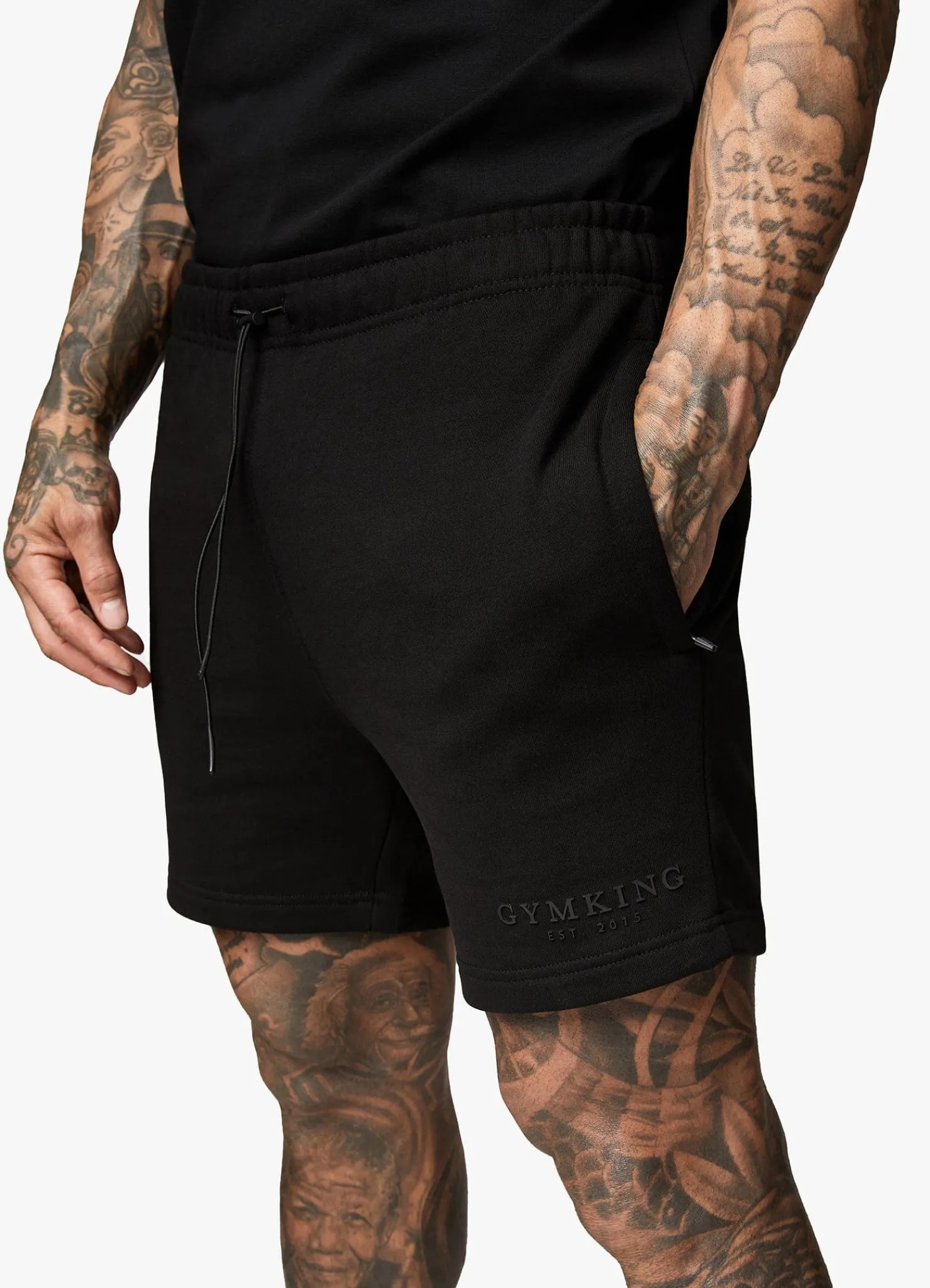Twin Sets<Gym King Est. Legacy Short Black