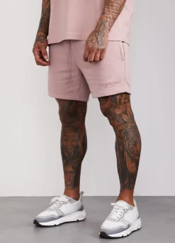 Twin Sets<Gym King Est. Legacy Short Dusky Pink