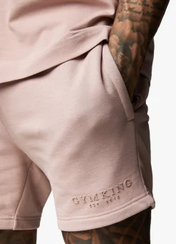 Shorts<Gym King Est. Legacy Short Dusky Pink