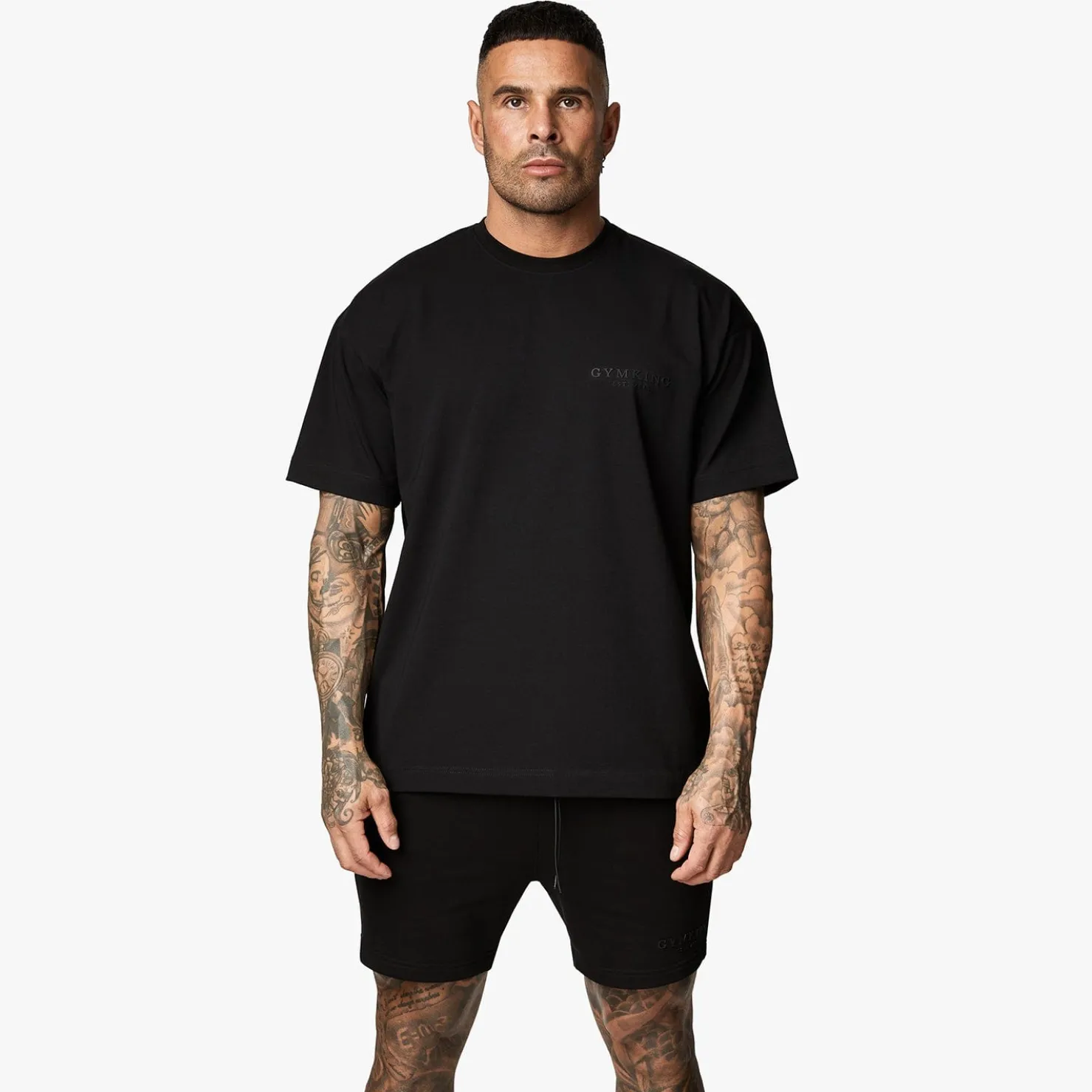 T-Shirts<Gym King Est. Legacy Tee Black