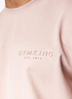 Twin Sets<Gym King Est. Legacy Tee Dusky Pink
