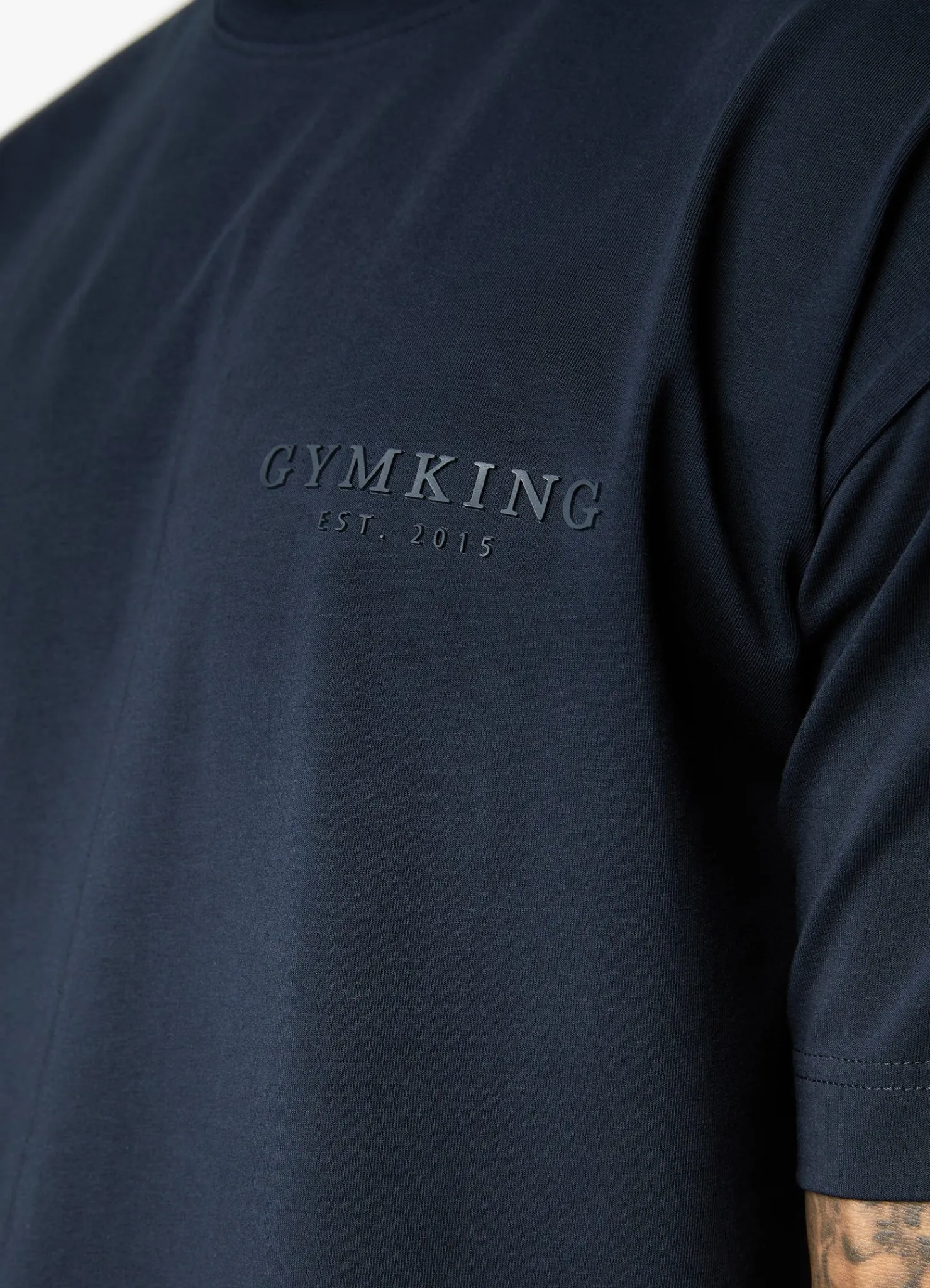 T-Shirts<Gym King Est. Legacy Tee Navy