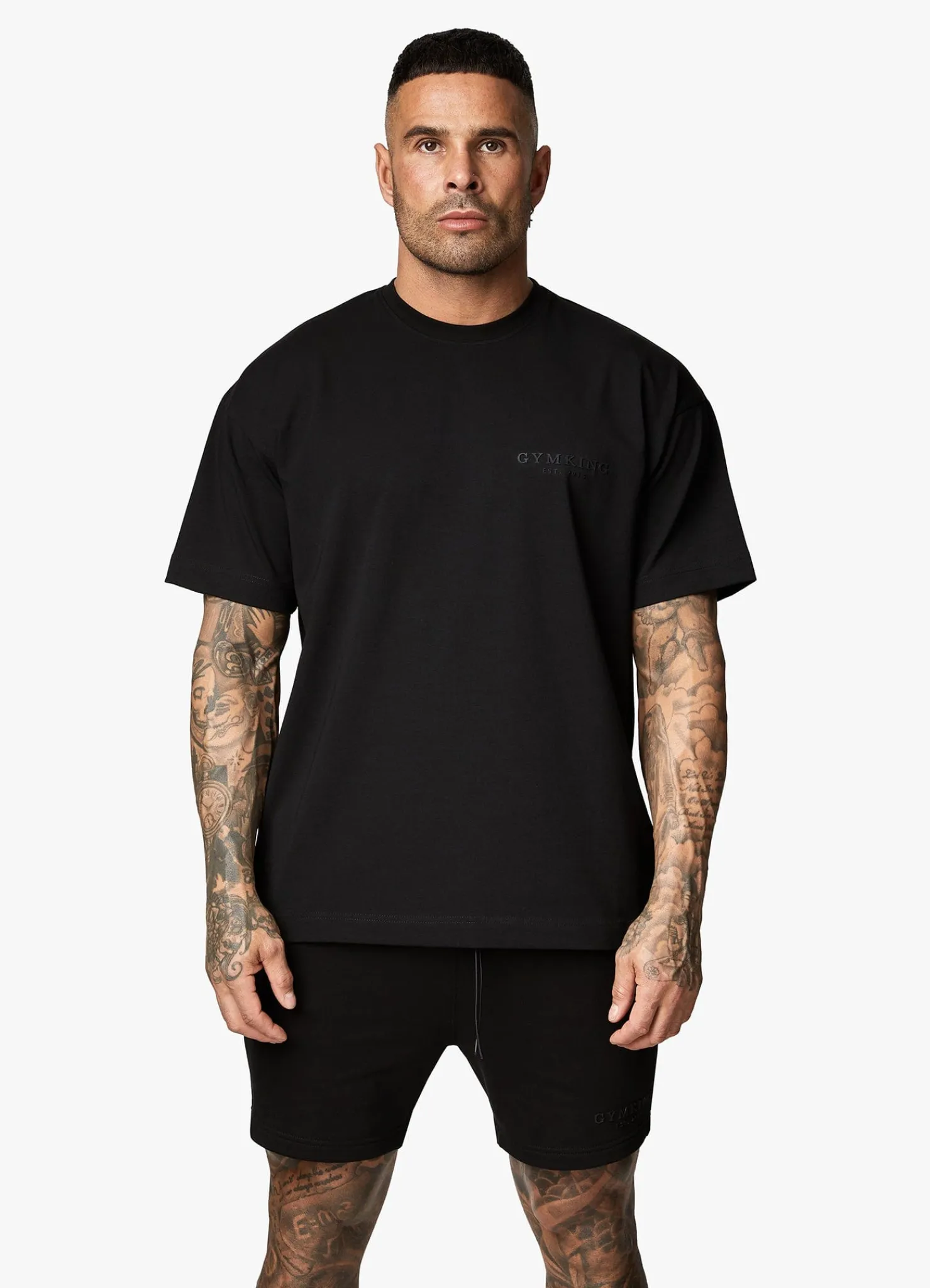 T-Shirts<Gym King Est. Legacy Tee Black