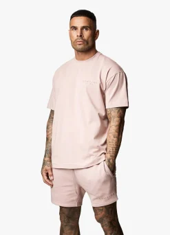 Twin Sets<Gym King Est. Legacy Tee Dusky Pink