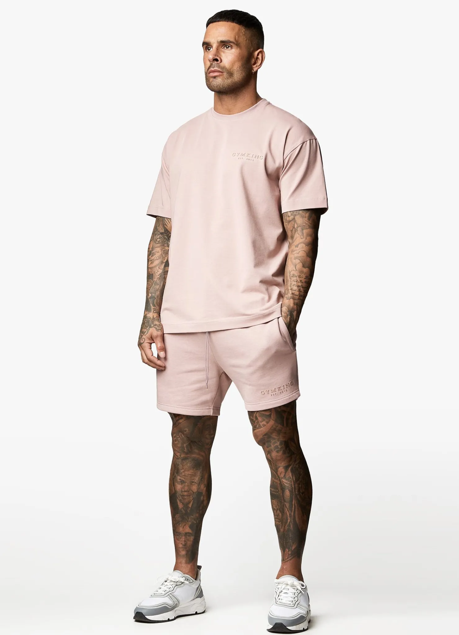 Twin Sets<Gym King Est. Legacy Tee Dusky Pink
