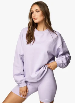 Co-Ords<Gym King Established Crew Lilac