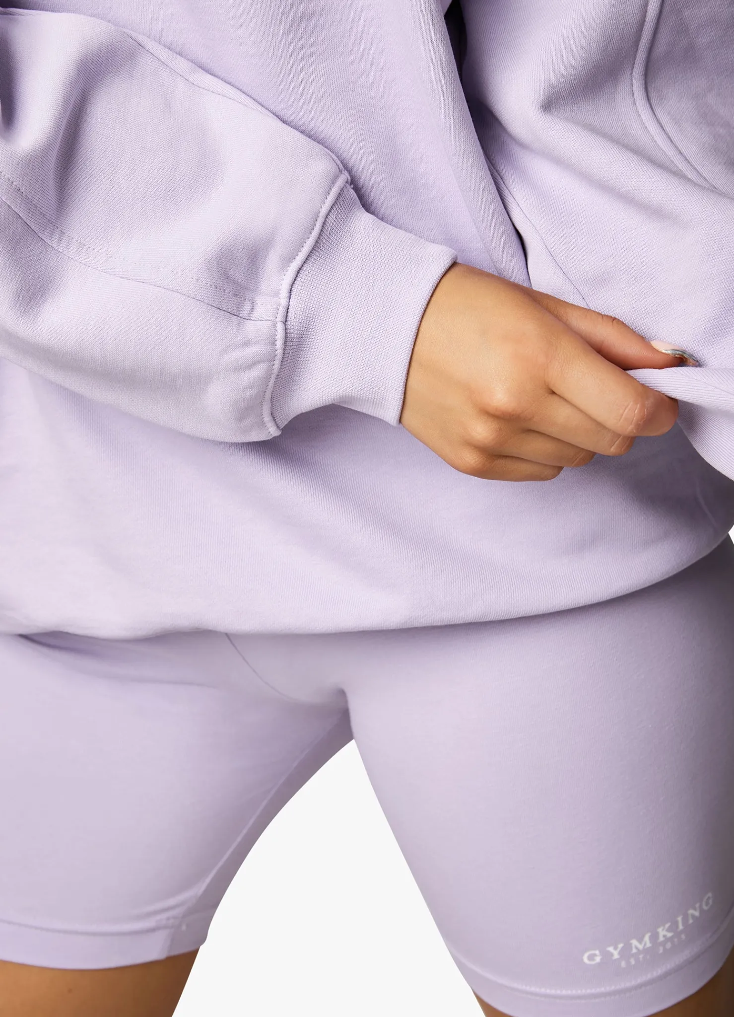 Co-Ords<Gym King Established Crew Lilac