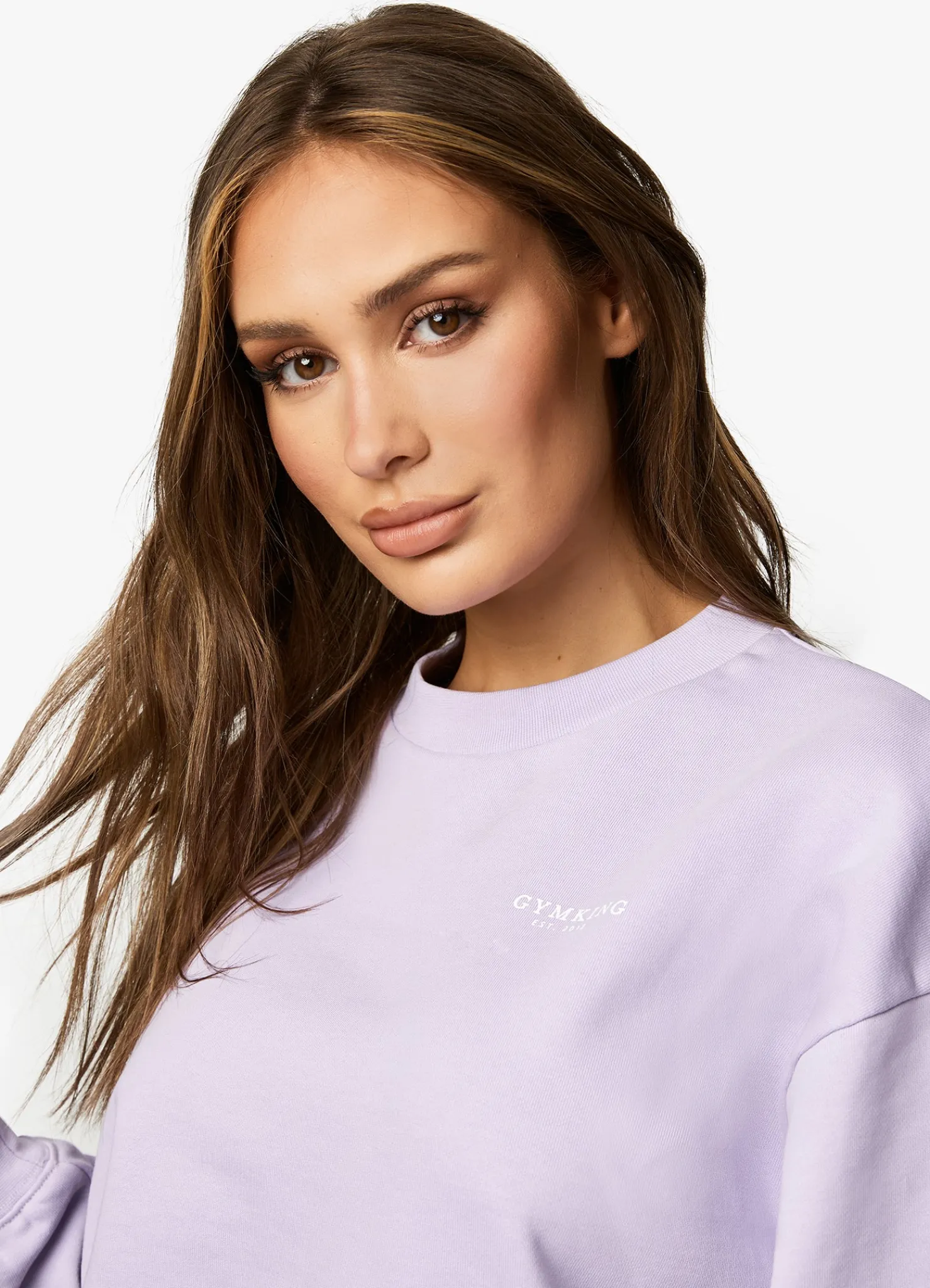 Co-Ords<Gym King Established Crew Lilac