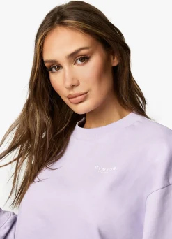 Sweatshirts<Gym King Established Crew Lilac