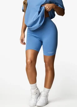 Co-Ords<Gym King Established Cycle Short Coastal Blue