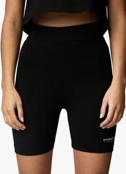 Shorts<Gym King Established Cycle Short Black/White