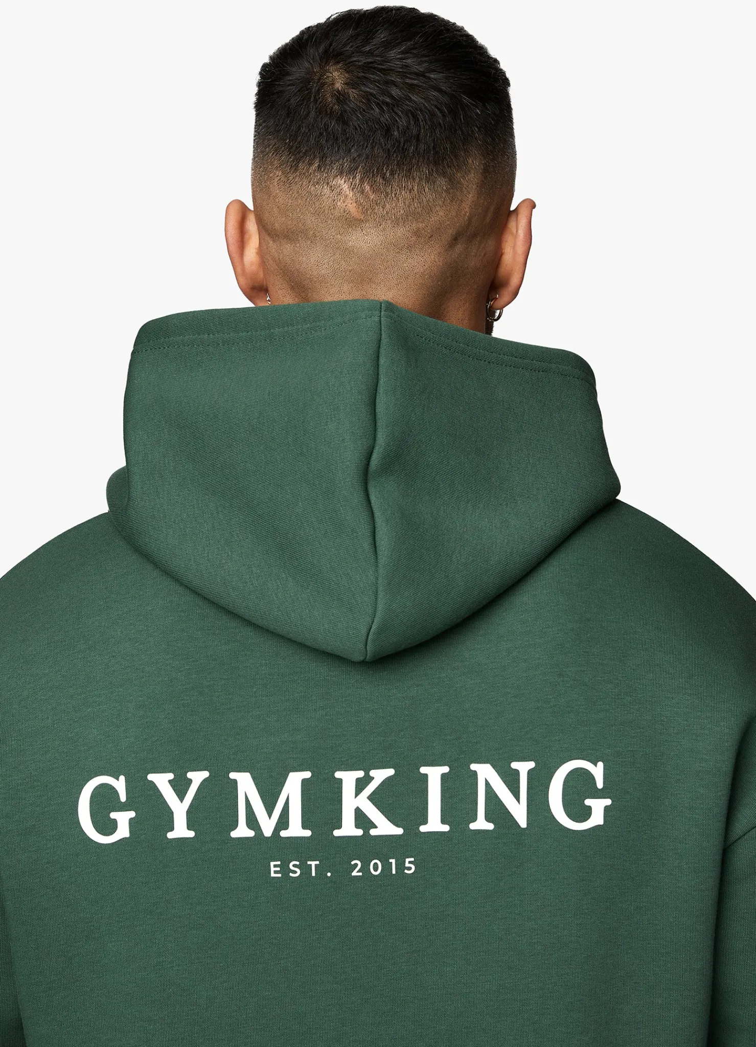Sweatshirts & Hoodies<Gym King Established Hood Racing Green