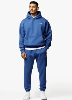 Sweatshirts & Hoodies<Gym King Established Hood Cobalt Blue