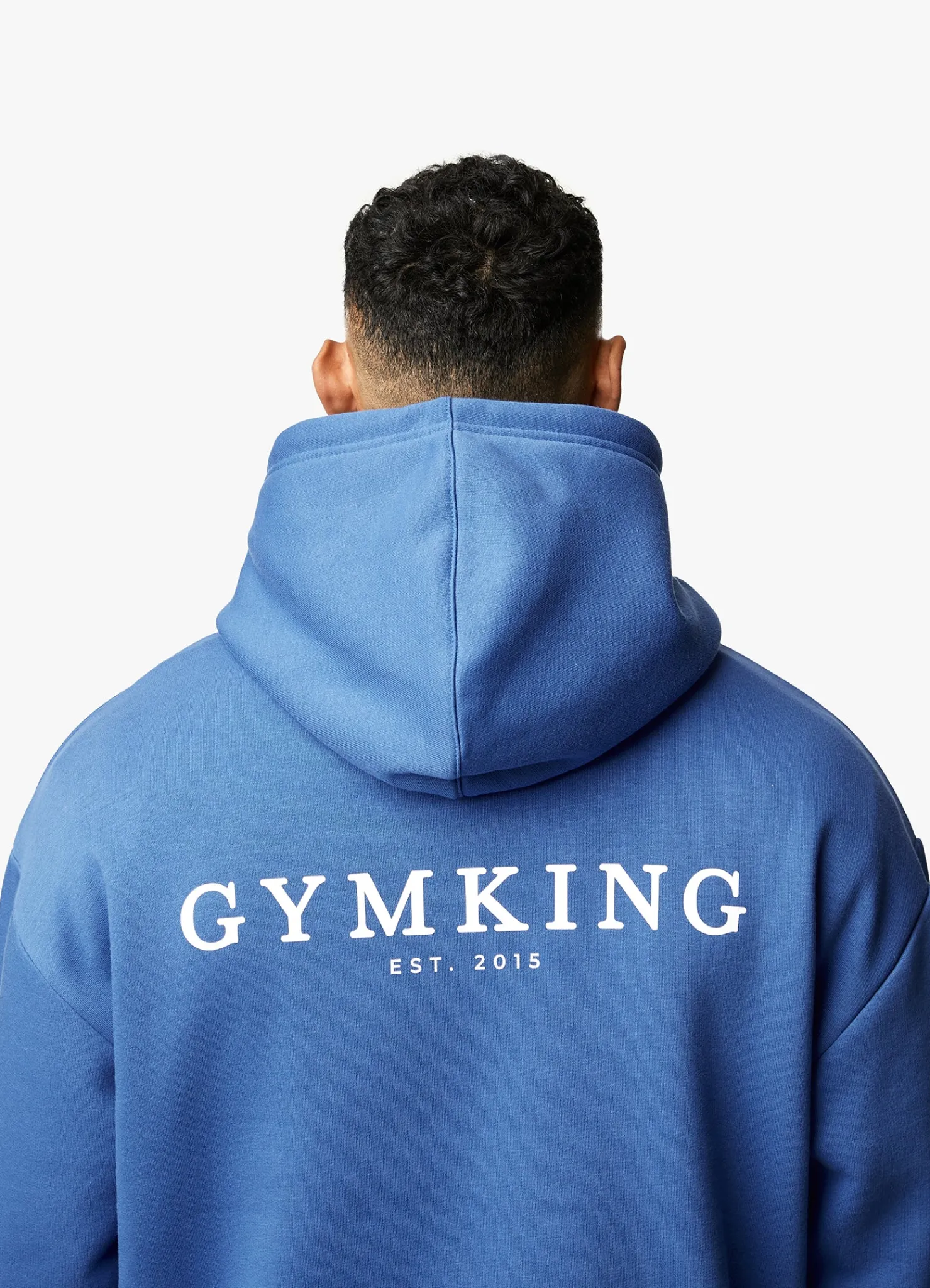 Sweatshirts & Hoodies<Gym King Established Hood Cobalt Blue