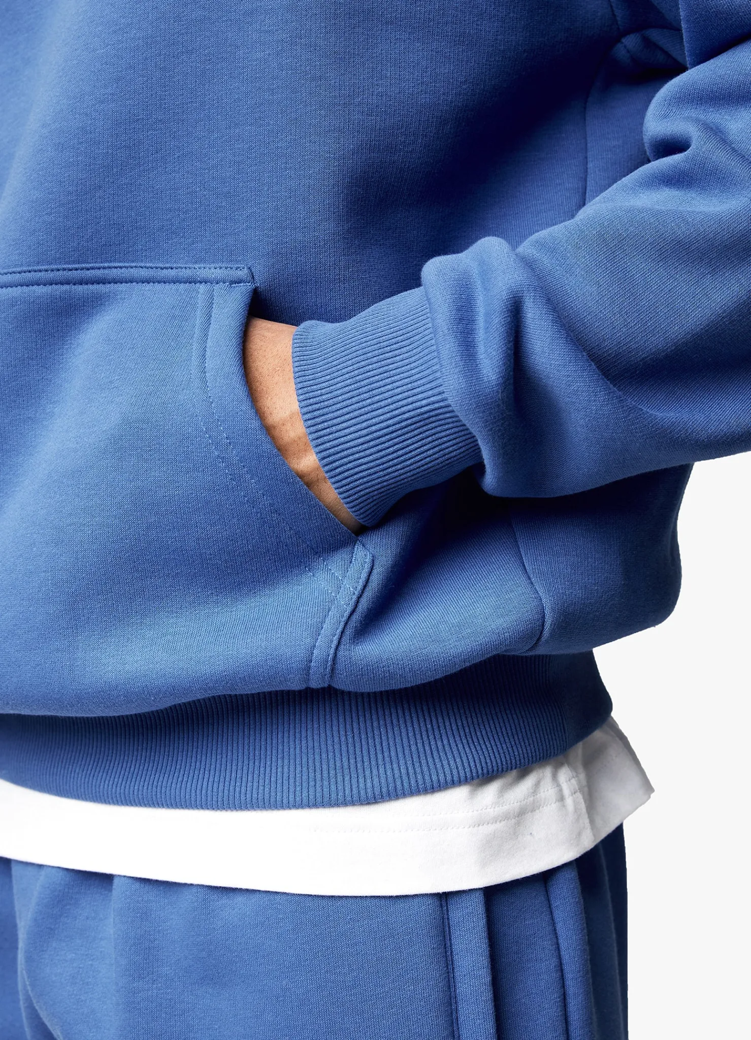 Sweatshirts & Hoodies<Gym King Established Hood Cobalt Blue