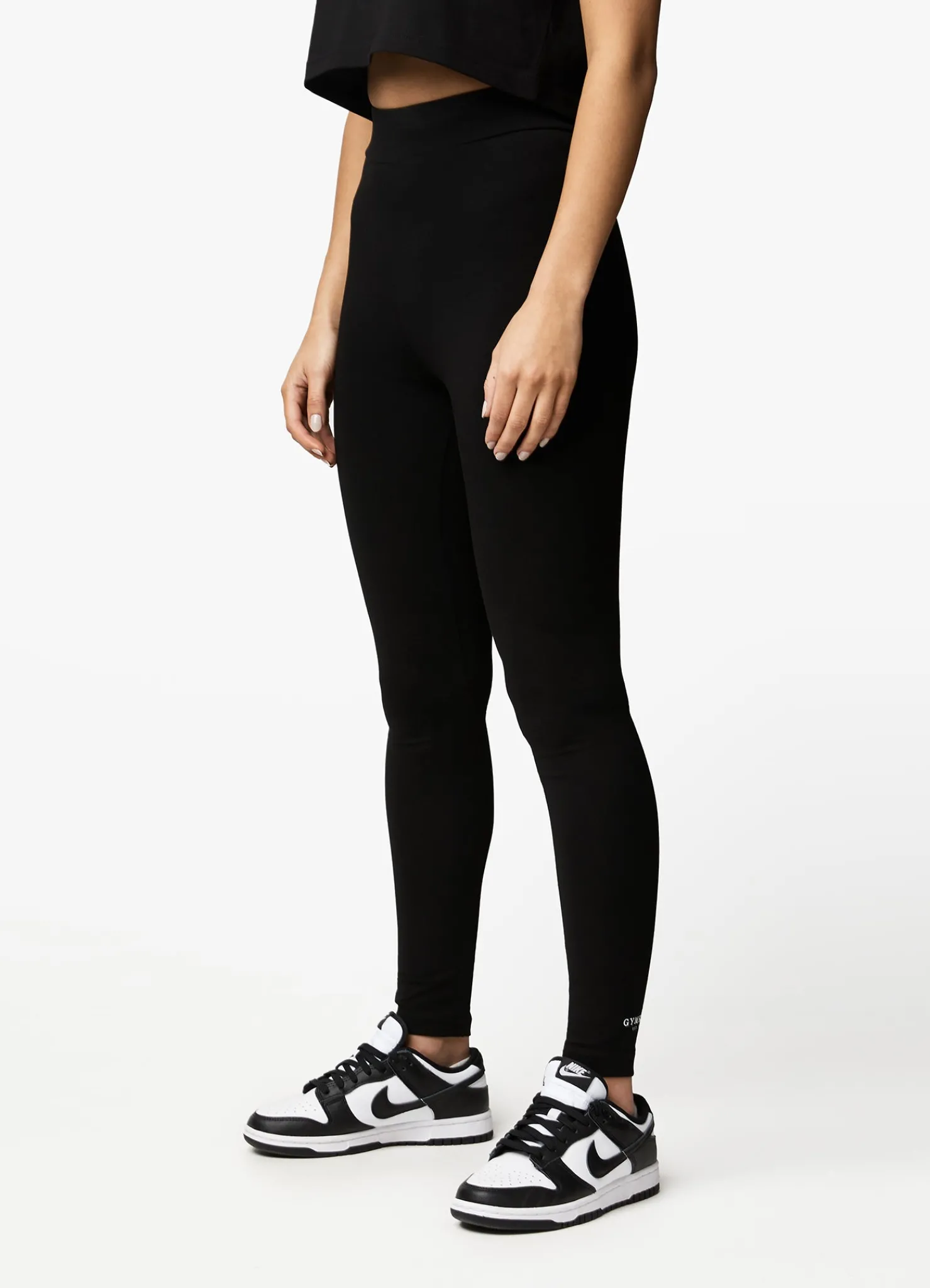 Co-Ords<Gym King Established Jersey Legging Black/White